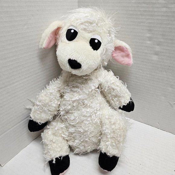 Hand On Bible Puppet Shaggy Sheep Lamb Cuddles Teacher Fun Kids - Picture 1 of 16